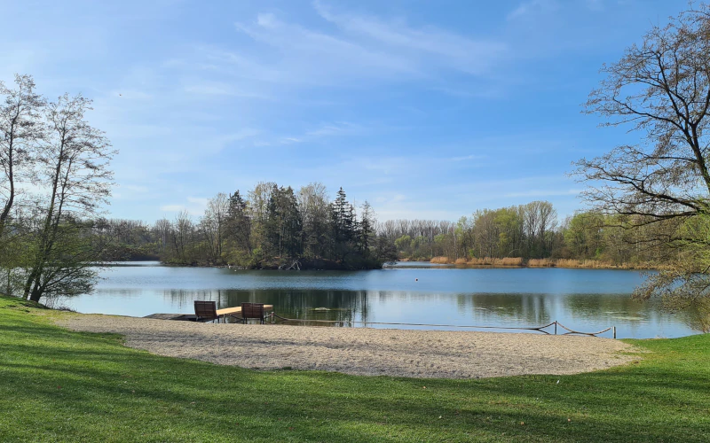Bindlweiher vom Badeufer